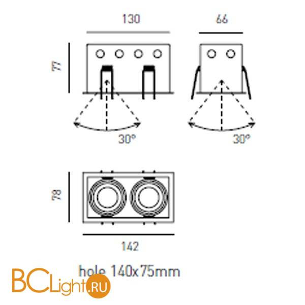Встраиваемый спот (точечный светильник) Axo light Ficinus FICINUS 2 RECESSED DOWNLIGHT 518 07 Встраиваемый спот (точечный светильник) Axo light Ficinus FICINUS 2 RECESSED DOWNLIGHT 518 07