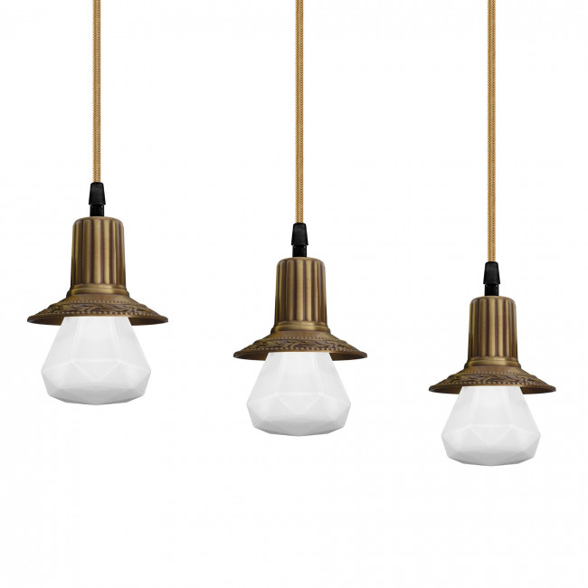 Подвесной светильник FEDE Lighting Milano III Glass FD1075SPB