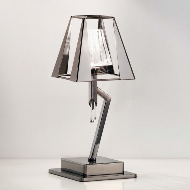 Настольная лампа IDL Prestige 532/1L black nickel Настольная лампа IDL Prestige 532/1L black nickel