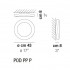 Потолочный светильник Vistosi POD PP P BC BC Потолочный светильник Vistosi POD PP P BC BC