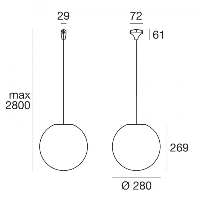 Светильник для струнной системы Linea Light Oh! 10140 Светильник для струнной системы Linea Light Oh! 10140