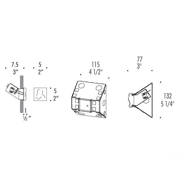Встраиваемый спот (точечный светильник) Leucos DUNE 05 0002875 Встраиваемый спот (точечный светильник) Leucos DUNE 05 0002875
