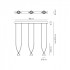 Подвесной светильник Axo Light Jewel SP JEWE 03 NE NE LED Подвесной светильник Axo Light Jewel SP JEWE 03 NE NE LED