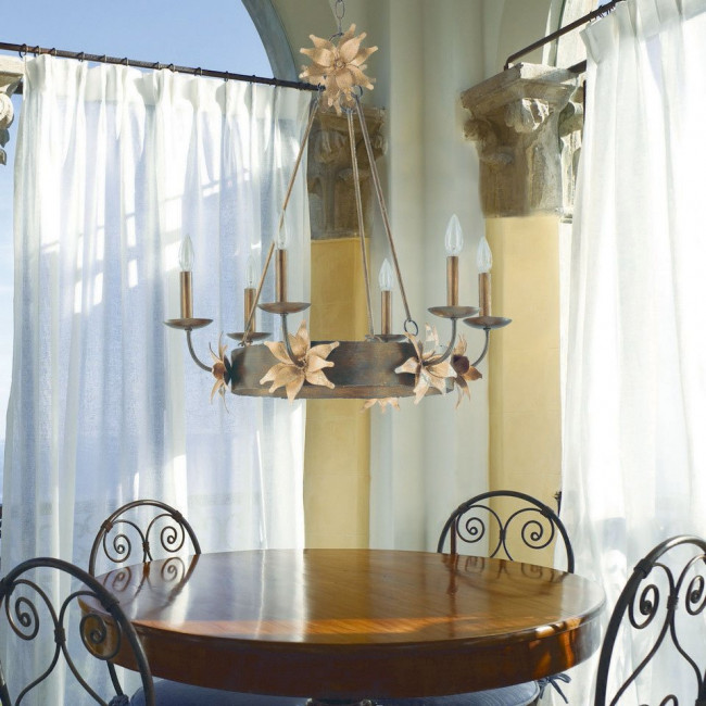 Люстра Flambeau Simone FB/SIMONE6 Люстра Flambeau Simone FB/SIMONE6