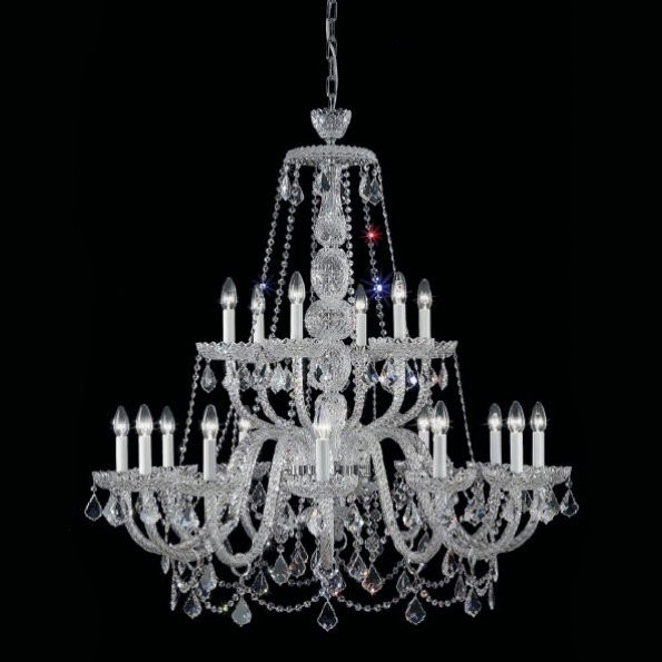 Люстра Italamp 282/12+6 Transp. / C / Spectra Crystal Люстра Italamp 282/12+6 Transp. / C / Spectra Crystal