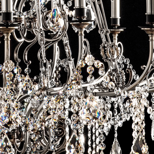 Люстра Masiero Odessa 18+9 175 G21 Cut Люстра Masiero Odessa 18+9 175 G21 Cut