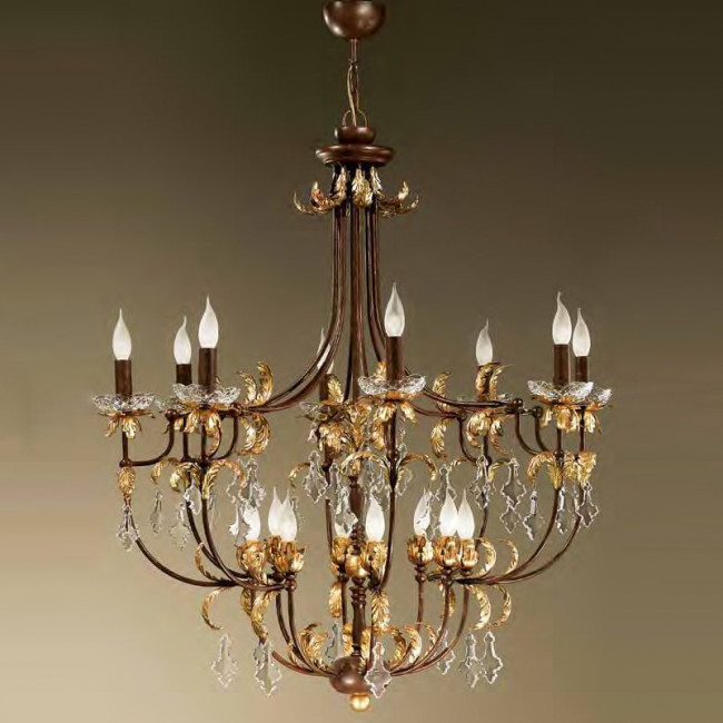 Люстра MM Lampadari Luna 6431/8+8-01 V2056 Люстра MM Lampadari Luna 6431/8+8-01 V2056