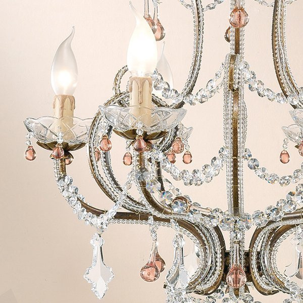 Люстра Passeri International Cristallo L 7035/6 Dec. 067 Люстра Passeri International Cristallo L 7035/6 Dec. 067