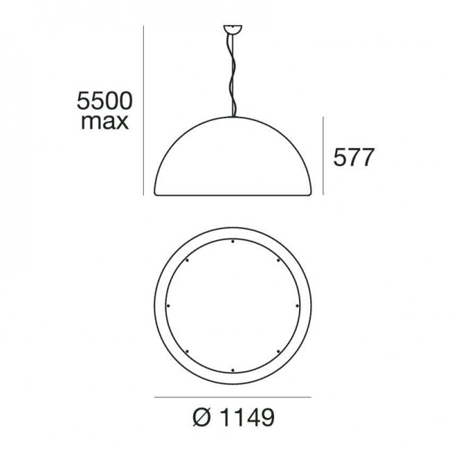 Подвесной светильник Linea Light Entourage_P1 7669 Подвесной светильник Linea Light Entourage_P1 7669