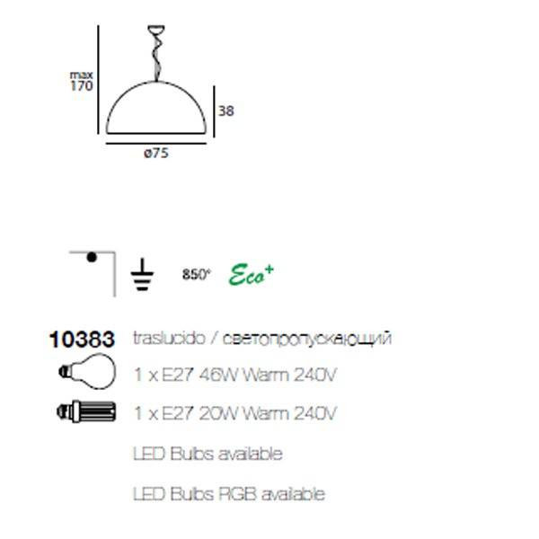 Подвесной светильник Linea Light Ohps! 10383 Подвесной светильник Linea Light Ohps! 10383