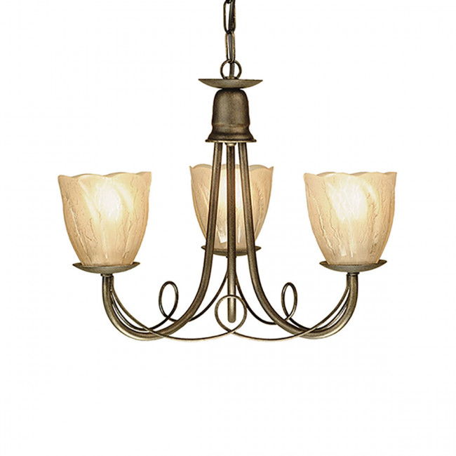Люстра Elstead Lighting Minster MN3-BLK-GOLD Люстра Elstead Lighting Minster MN3-BLK-GOLD