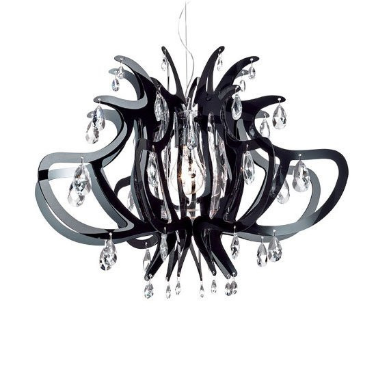 Подвесной светильник Slamp Lillibet SUSPENSION S BLACK LIL14SOS0001NT000 Подвесной светильник Slamp Lillibet SUSPENSION S BLACK LIL14SOS0001NT000
