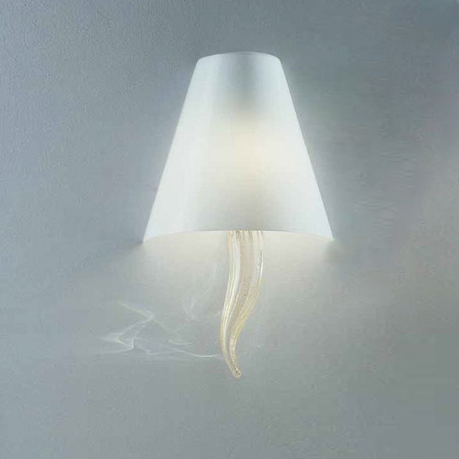 Настенный светильник Vistosi Goccia AP E27 BC/CR BC