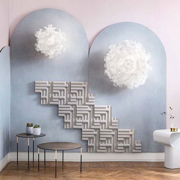 Потолочный светильник Slamp Clizia Ceiling S Pixel CLI78PLF0001PX000 Потолочный светильник Slamp Clizia Ceiling S Pixel CLI78PLF0001PX000