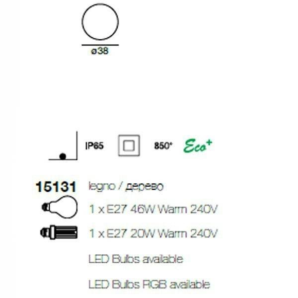 Садово-парковый фонарь Linea Light Oh! 15131