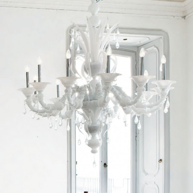 Люстра De Majo 6099 K12 060990K12 white Люстра De Majo 6099 K12 060990K12 white