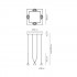 Подвесной светильник Axo Light Jewel SP JEWE 04 NE NE LED Подвесной светильник Axo Light Jewel SP JEWE 04 NE NE LED