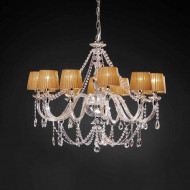 Люстра Euroluce Arcobaleno L12 Silver Clear Golden Люстра Euroluce Arcobaleno L12 Silver Clear Golden