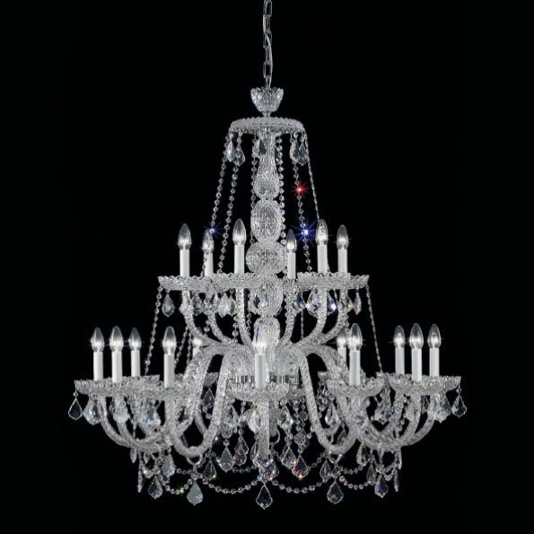 Люстра Italamp 282/12+6 Transp. / C / SW Elements Люстра Italamp 282/12+6 Transp. / C / SW Elements