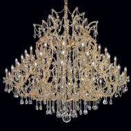 Люстра Masiero Ottocento VE 910 56 MT Half cut glass