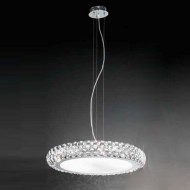 Подвесной светильник Renzo Del Ventisette Ohlala L 14464/6 SW CR DEC. CROMO Подвесной светильник Renzo Del Ventisette Ohlala L 14464/6 SW CR DEC. CROMO