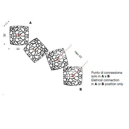 Настенный светильник IDL Twister 509/16A-M silver corten with chromed chains Настенный светильник IDL Twister 509/16A-M silver corten with chromed chains