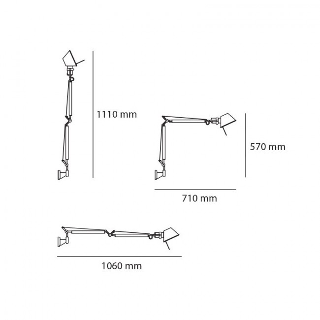 Бра Artemide Tolomeo A005600 Бра Artemide Tolomeo A005600