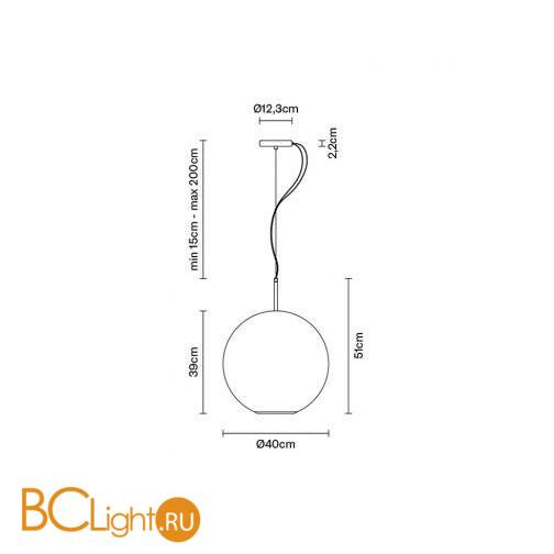 Подвесной светильник Fabbian Beluga Royal D57 A55 41 Подвесной светильник Fabbian Beluga Royal D57 A55 41