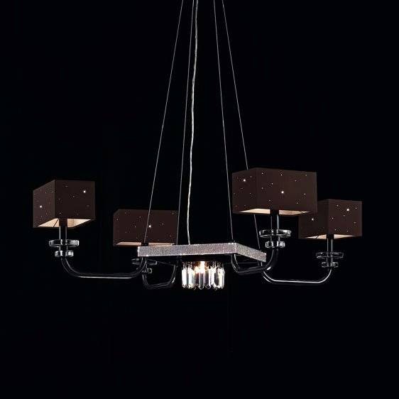 Люстра Beby Group Crystal dream 5500B01 Chrome Black Swarovski