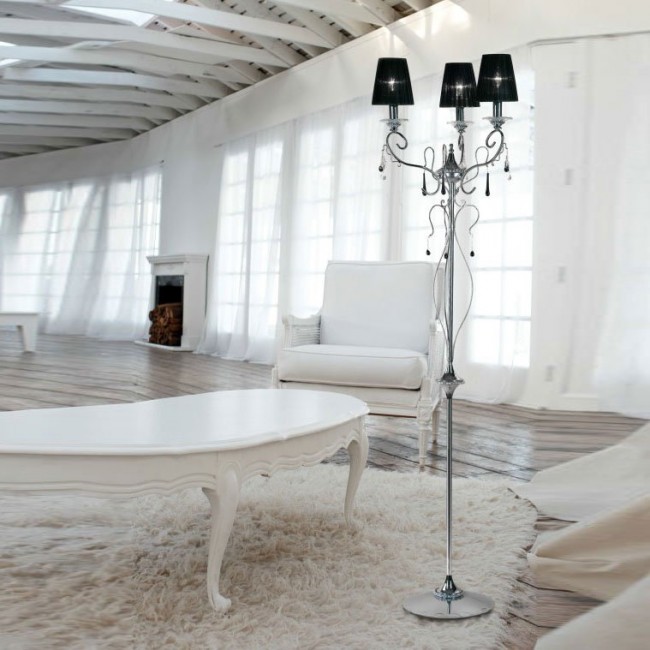 Торшер Renzo Del Ventisette LT 14107/3 CP DEC. CROMO Торшер Renzo Del Ventisette LT 14107/3 CP DEC. CROMO