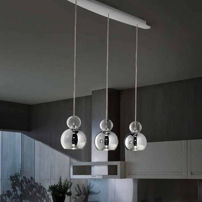 Подвесной светильник Evi Style Memoria S2-A4 / BI-3 ES0262SO04A4L3+ES0260BI06 Подвесной светильник Evi Style Memoria S2-A4 / BI-3 ES0262SO04A4L3+ES0260BI06