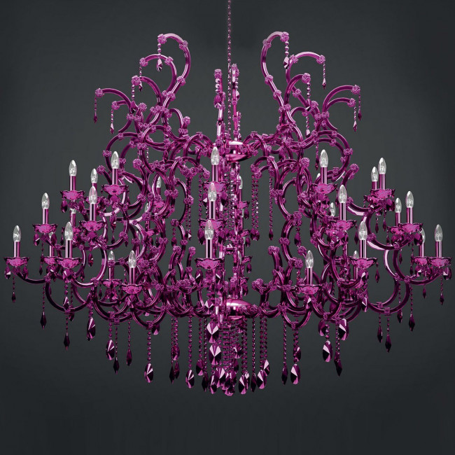 Люстра Masiero Maria Teresa VE 910 32 CG purple Люстра Masiero Maria Teresa VE 910 32 CG purple