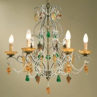 Люстра Passeri International Cristallo L 7095/6 Dec. 079 Люстра Passeri International Cristallo L 7095/6 Dec. 079