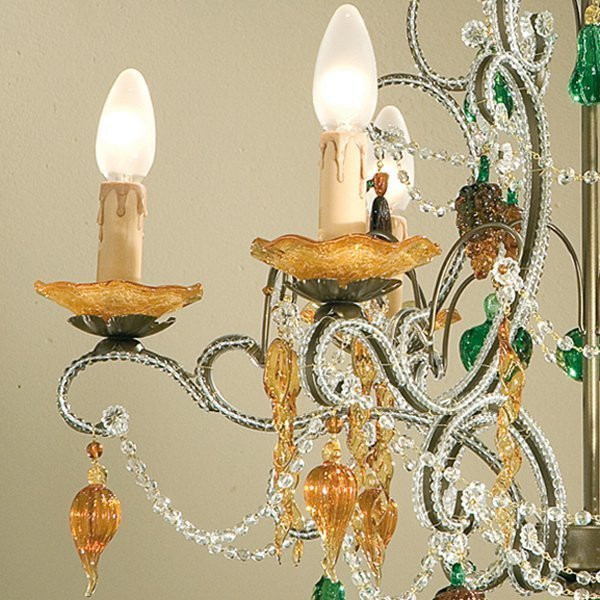 Люстра Passeri International Cristallo L 7095/6 Dec. 079 Люстра Passeri International Cristallo L 7095/6 Dec. 079