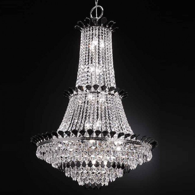 Подвесной светильник Prearo Queen BLACKQUEEN/60/CR Подвесной светильник Prearo Queen BLACKQUEEN/60/CR