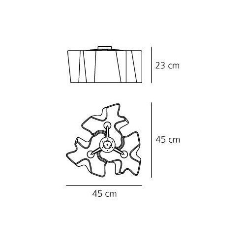 Потолочный светильник Artemide Logico soffitto mini 3x120 0693020A Потолочный светильник Artemide Logico soffitto mini 3x120 0693020A