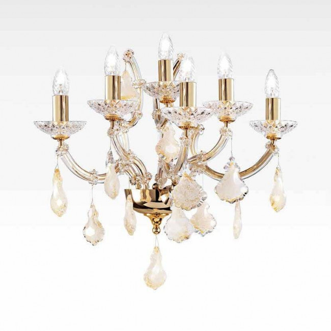 Бра Beby Group Nuovo Vintage 6111/6A Light gold White Gold Leaf Бра Beby Group Nuovo Vintage 6111/6A Light gold White Gold Leaf