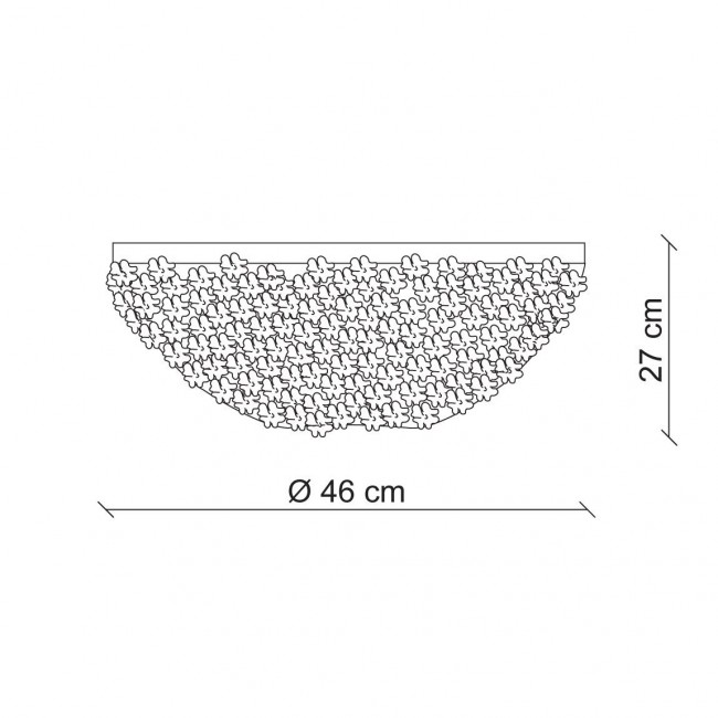 Потолочный светильник Baga Margherita 7413 Потолочный светильник Baga Margherita 7413