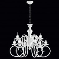 Люстра IDL Deco 461/6+3 velvet white Люстра IDL Deco 461/6+3 velvet white