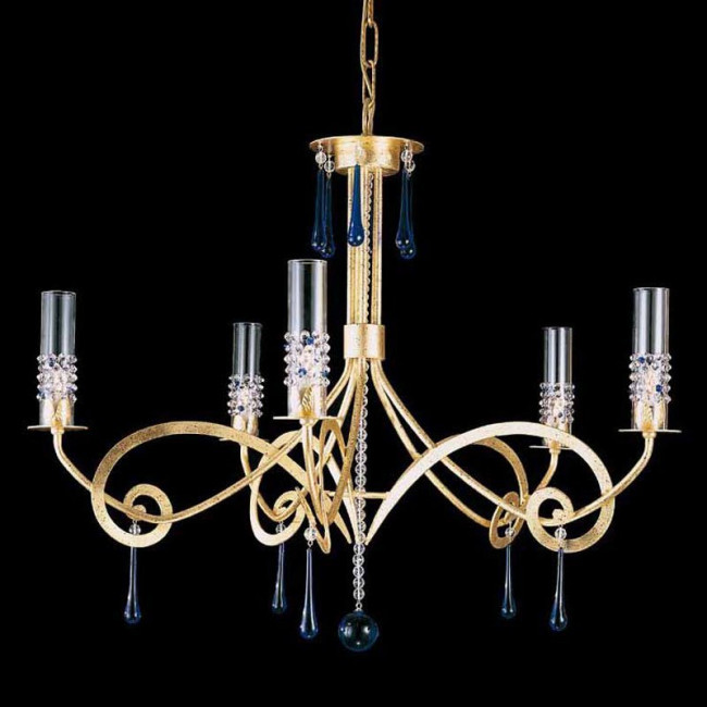 Люстра Lucienne Monique Drops 7520/5 Oro Люстра Lucienne Monique Drops 7520/5 Oro