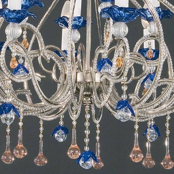 Люстра Passeri International Cristallo L 7105/8+4 Dec. 080 Люстра Passeri International Cristallo L 7105/8+4 Dec. 080