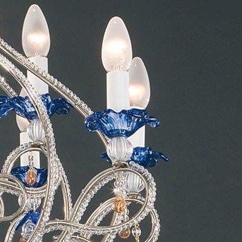 Люстра Passeri International Cristallo L 7105/8+4 Dec. 080 Люстра Passeri International Cristallo L 7105/8+4 Dec. 080