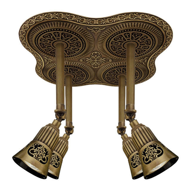 Встраиваемый спот (точечный светильник) FEDE Lighting Emporio SS Four FD1067FPB