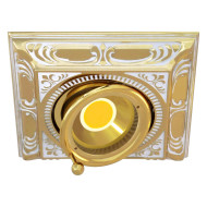 Встраиваемый спот (точечный светильник) FEDE Lighting Toscana Siena Square FD1024COP Встраиваемый спот (точечный светильник) FEDE Lighting Toscana Siena Square FD1024COP