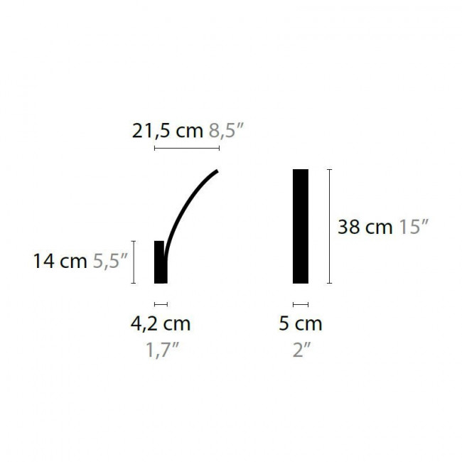 Настенный светильник Ilfari Stream 13772 32 Настенный светильник Ilfari Stream 13772 32