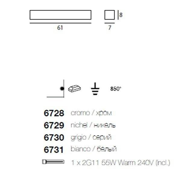 Настенный светильник Linea Light Box 6731