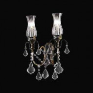 Бра Beby Group Old style 3300/2A Rusty CUT CRYSTAL