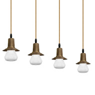 Подвесной светильник FEDE Lighting Milano IV Glass FD1077SPB