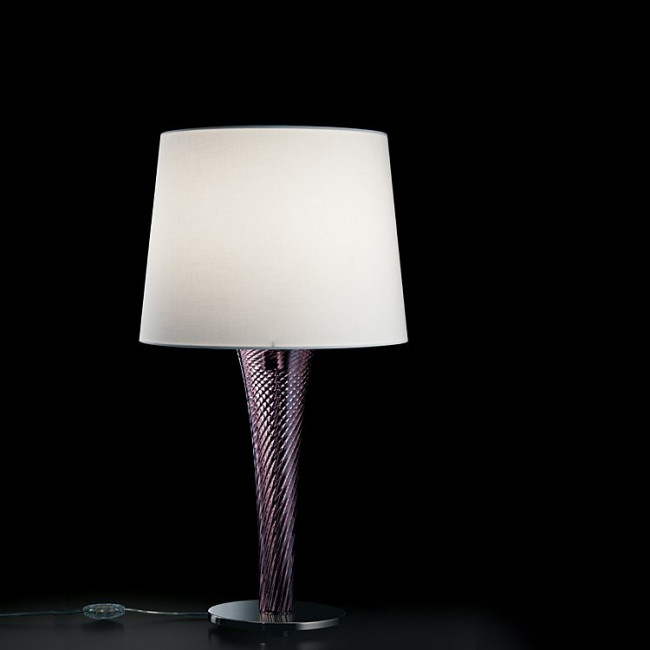 Настольная лампа Barovier&Toso Lara 5568/VI/BB Настольная лампа Barovier&Toso Lara 5568/VI/BB