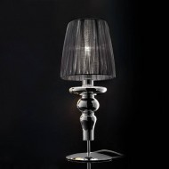 Настольная лампа Evi Style Gadora Chic CO Chrome/Grigio cromo ES0620CO04CRAL Настольная лампа Evi Style Gadora Chic CO Chrome/Grigio cromo ES0620CO04CRAL